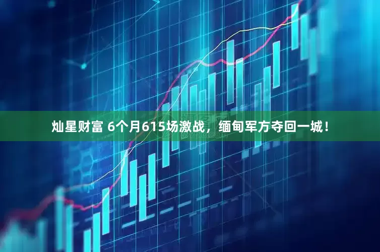 灿星财富 6个月615场激战，缅甸军方夺回一城！