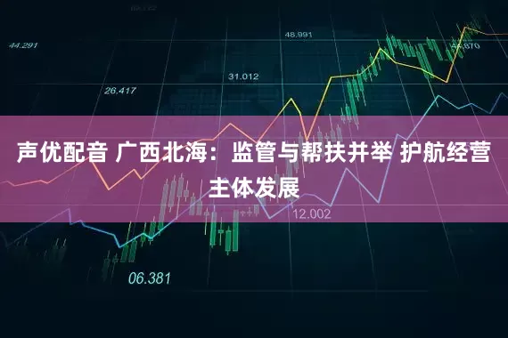 声优配音 广西北海：监管与帮扶并举 护航经营主体发展