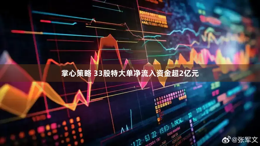 掌心策略 33股特大单净流入资金超2亿元